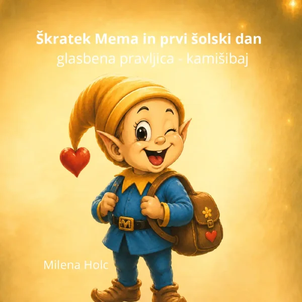 Škratek Mema in prvi šolski dan